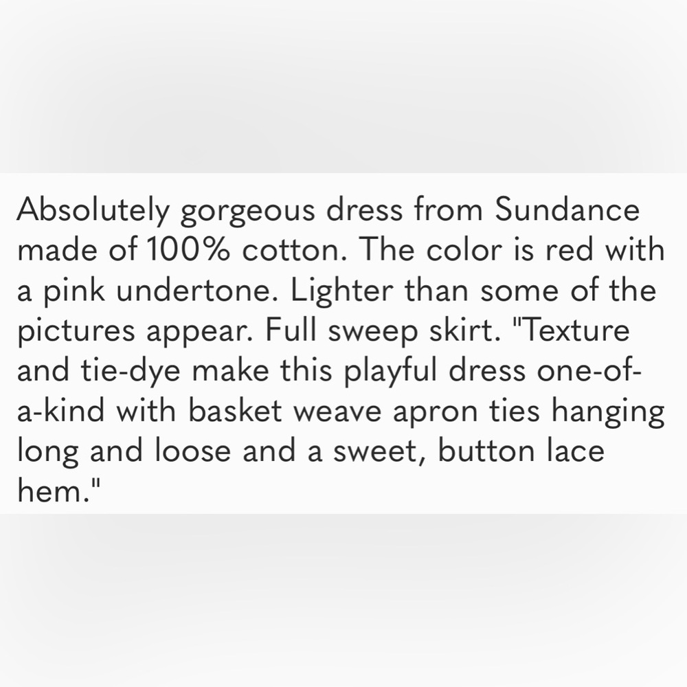 ❤️SUNDANCE ISLAND RHYTHMS TIE DYE FLARE DRESS 12 - Picture 10 of 10